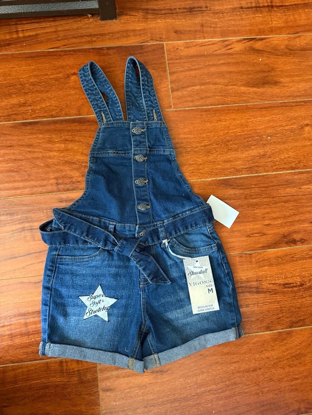 Vigoss Kids Denim Girls Blue Shorts Size M